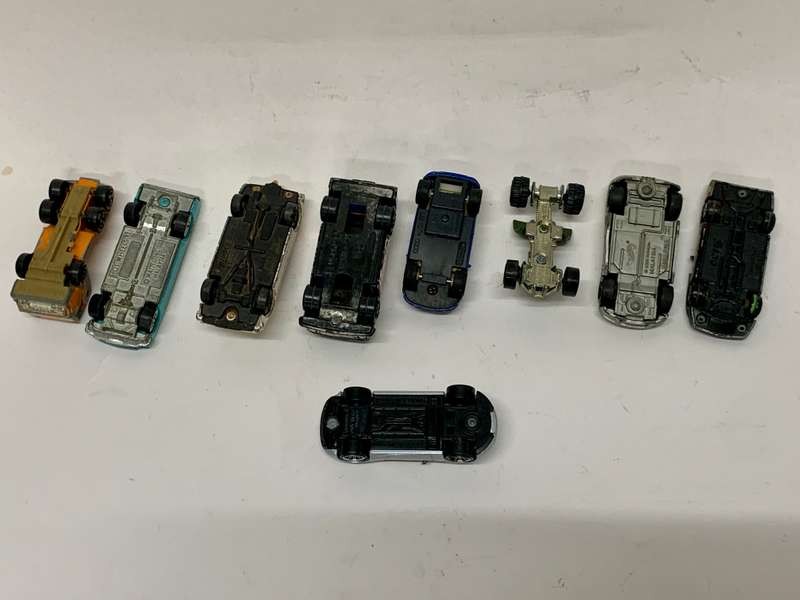 Lot of 9 Die Cast Cars