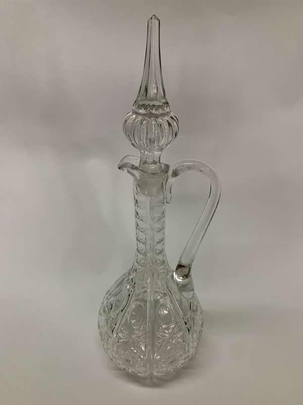 Mid Century Glass Decanter