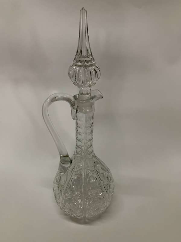 Mid Century Glass Decanter