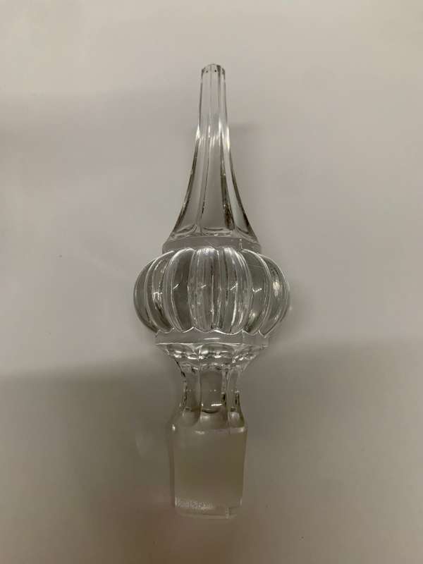 Mid Century Glass Decanter