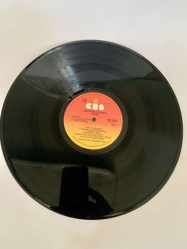 Yazoo - Upstairs at Eric's Vinyl LP 1982