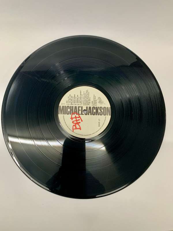 Michael Jackson BAD Vinyl LP