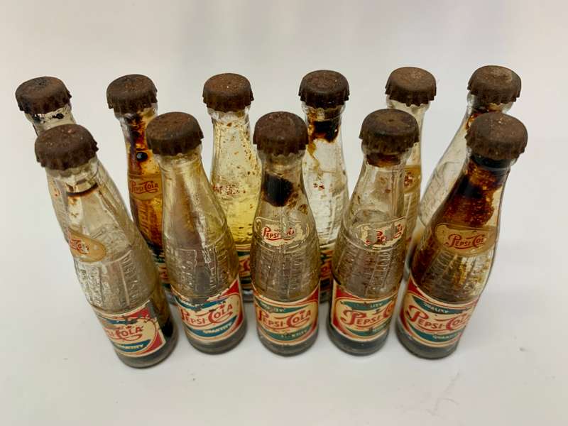 Miniature Pepsi Bottles(11)