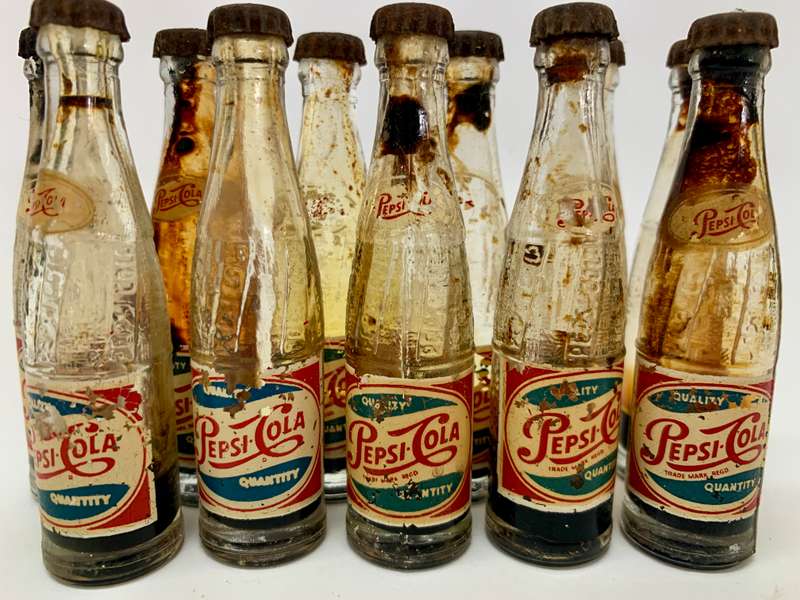 Miniature Pepsi Bottles(11)