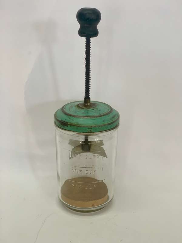 Vintage Kitchen Hand Food Chopper by Hazel Atlas