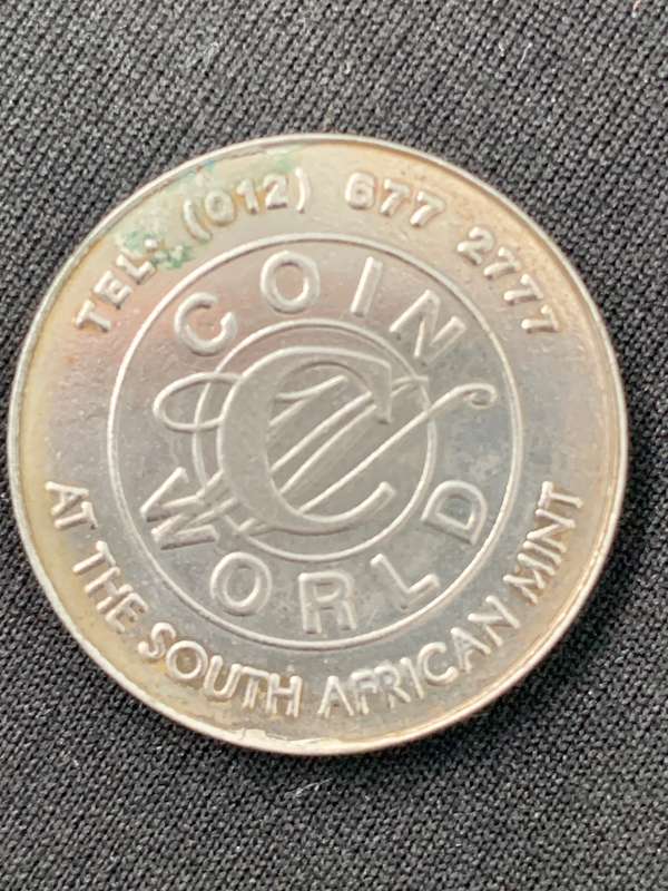 MG TOKEN Coin World South African Mint