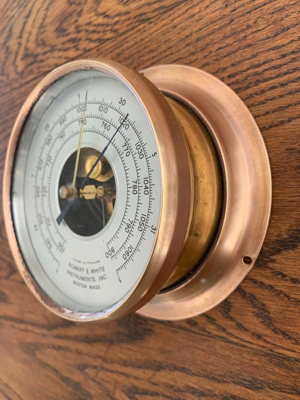 Brass Barometer Robert White Instruments