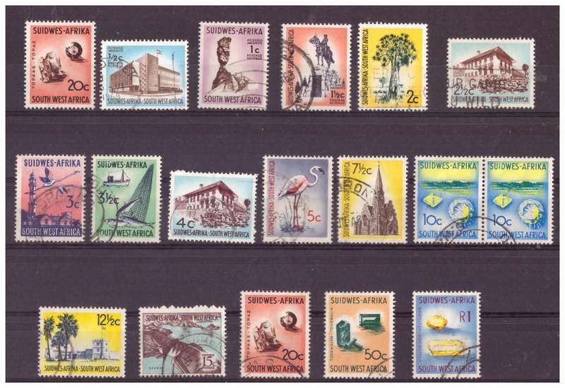 SWA 14th February 1961 First Decimal Definitive Issue