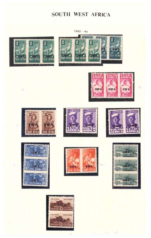 SWA Small wars 1943-1944 pairs