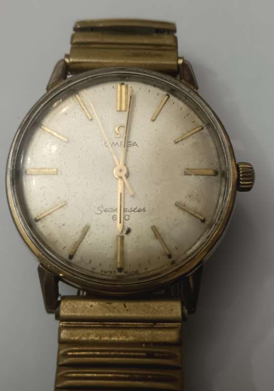 1966 OMEGA 601 SEAMASTER GENT'S WATCH GOOD WORKING ORDER **CLEAN MECHANISM**  HANDWIND