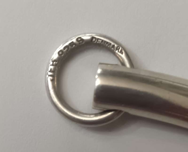 DENMARK STERLING SILVER 925S NECKLACE 8 X 430MM