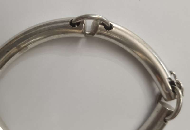 DENMARK STERLING SILVER 925S BRACELET 'JENS ASBY" 8 X 200MM (PREVIOUSLY SOLD ON-LINE US$683)