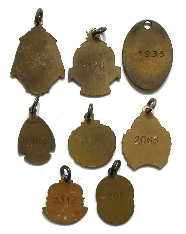 UNION CLUB DURBAN MIXED LOT 8 BADGES