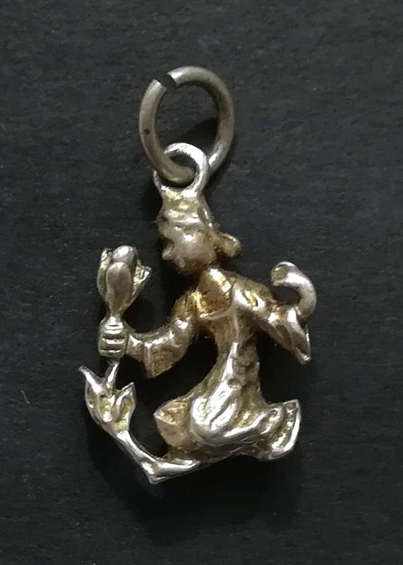 STERLING SILVER  CHARM 12X16MM
