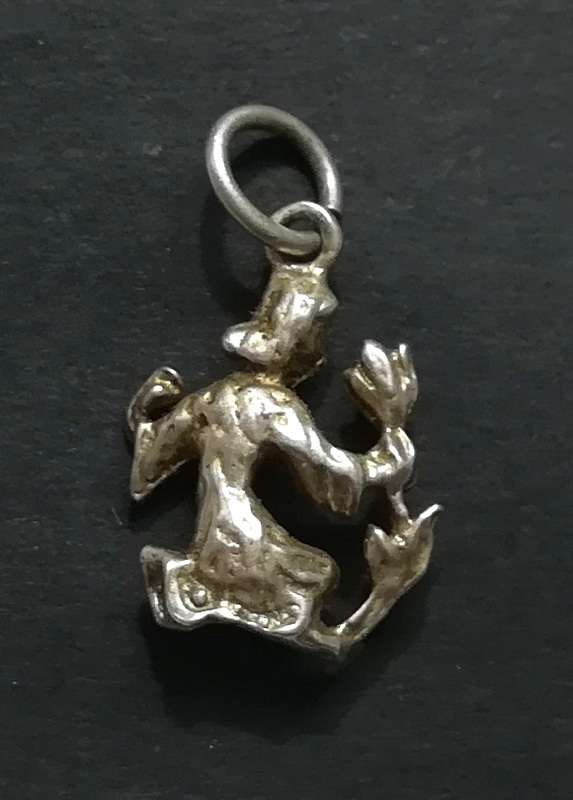 STERLING SILVER  CHARM 12X16MM