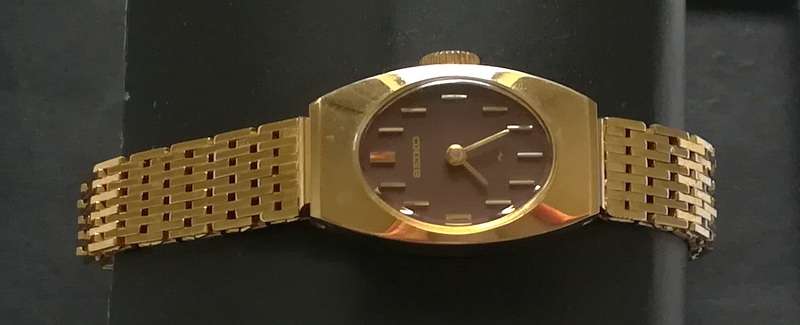 SEIKO LADIES WATH - GOLD PLATED - FIT 160MM *EXELLENT CONDITION* HAND WIND