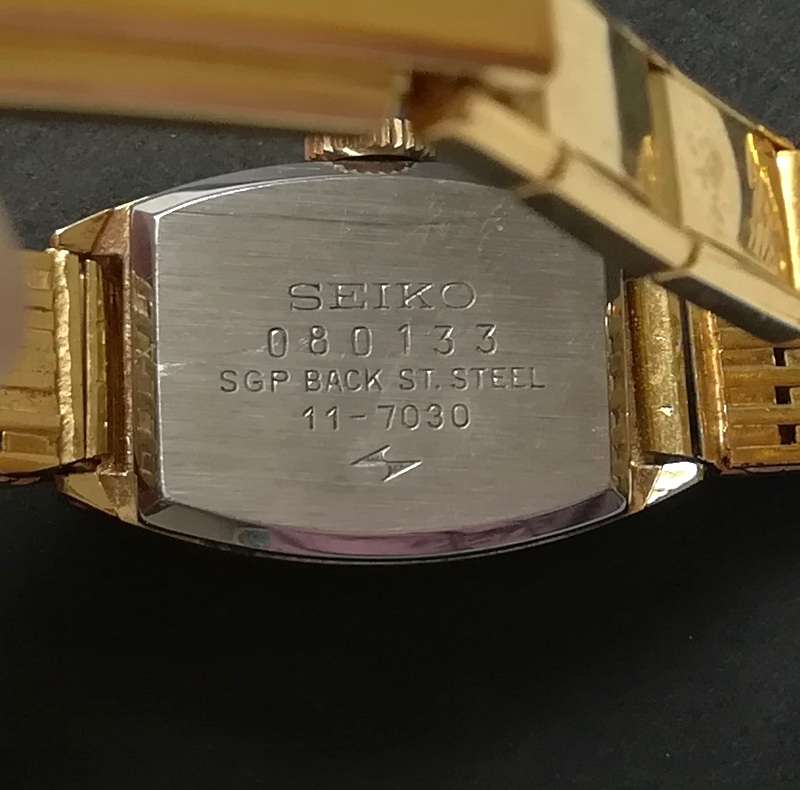 SEIKO LADIES WATH - GOLD PLATED - FIT 160MM *EXELLENT CONDITION* HAND WIND