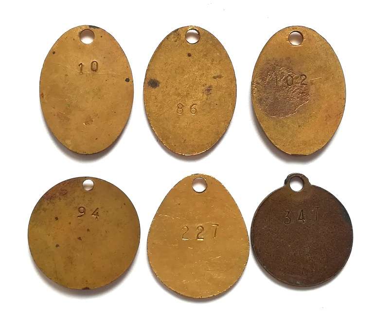DURBAN UNION CLUB 6 BADGES