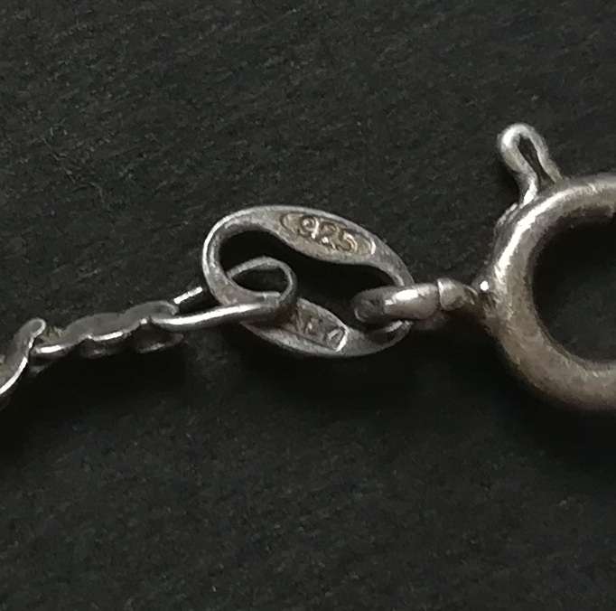 STERLING SILVER ITALY CHAIN 190MM 1.3 GRAMS