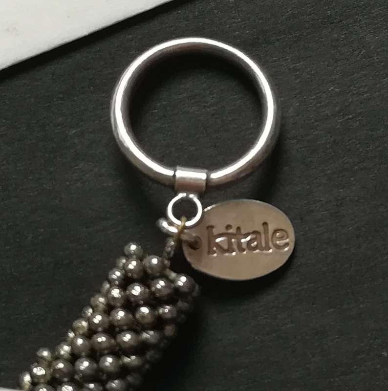 KITALE - STERLING SILVER AND FRESHWATER OEARLS NECKLAE 7 X 440MM 67 GRAMS