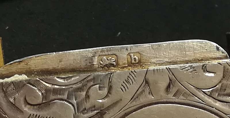 **RARE** BIRMINGHAM 1901 VESTA CASE/PHOTO FRAME?CHEROOT HOLDER COMBINATION 42X52MM 48.8 GRAMS