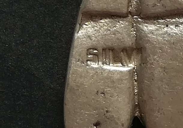 STERLING SILVER CHARM/PENDANT *PAIR SHOES* 10X15MM 2.3 GRAMS