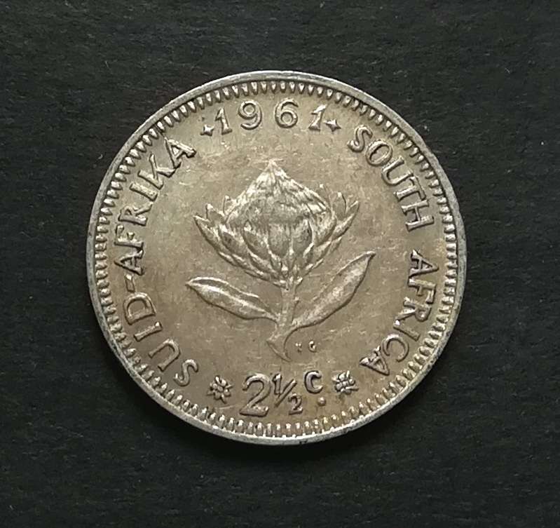 REPUBLIC 1961 2.5 CENTS