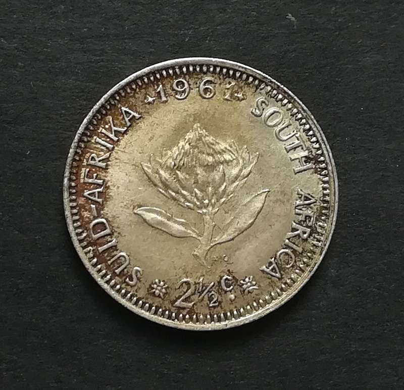 REPUBLIC 1961 2.5 CENTS
