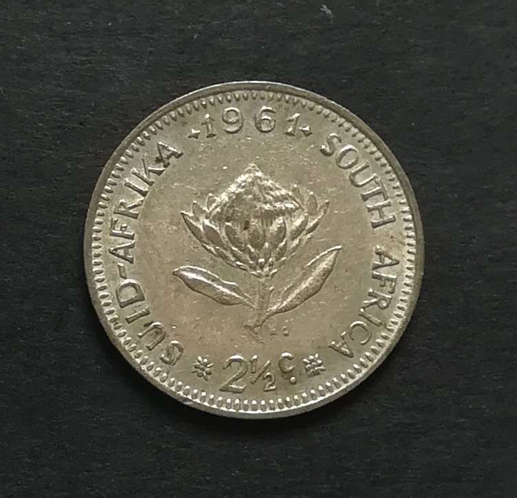REPUBLIC 1961 2.5 CENTS