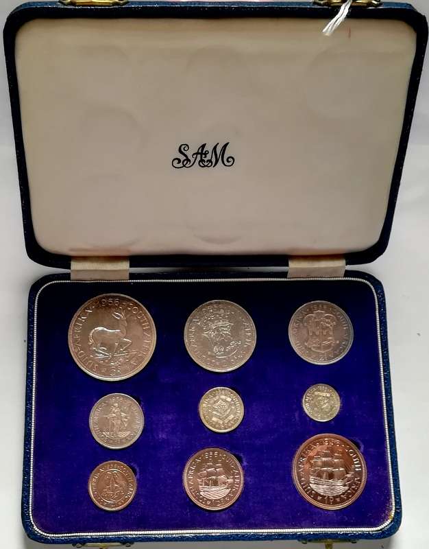 UNION 1956 PROOF SET S A M