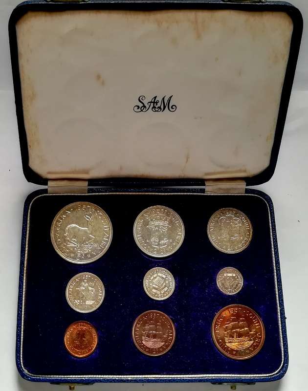 UNION 1957 PROOF SET S A M
