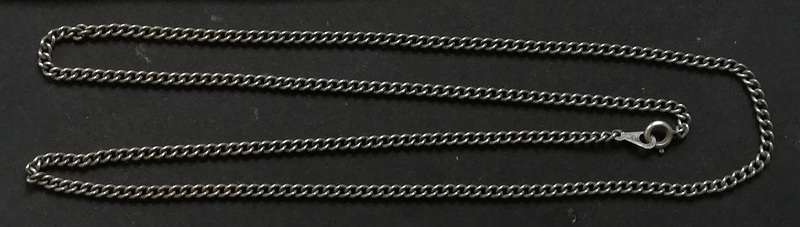 STERLING SILVER CHAIN 2X600MM 12 GRAMS