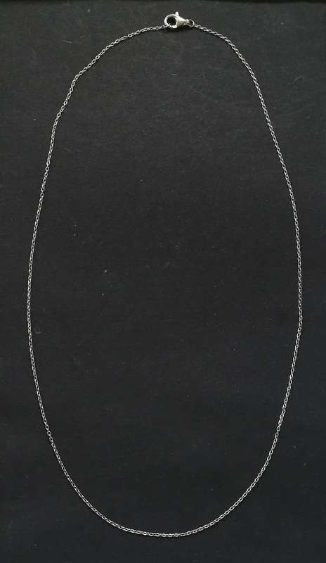 STERLING SILVER CHAIN 440MM 1.5 GRAMS