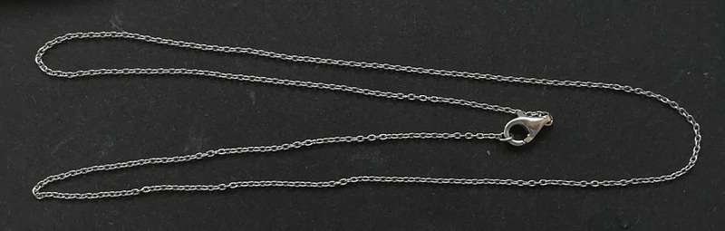 STERLING SILVER CHAIN 440MM 1.5 GRAMS