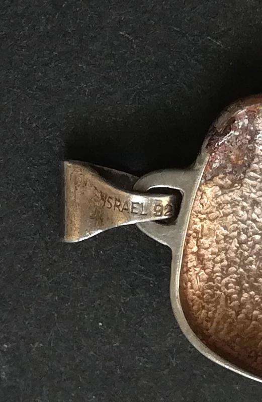 STERLING SILVER STAR OF DAVID PENDANT 18X32MM 6 GRAMS