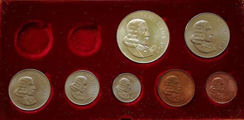 REPUBLIC 1965 PROOF SET S A M **NO GOLD**