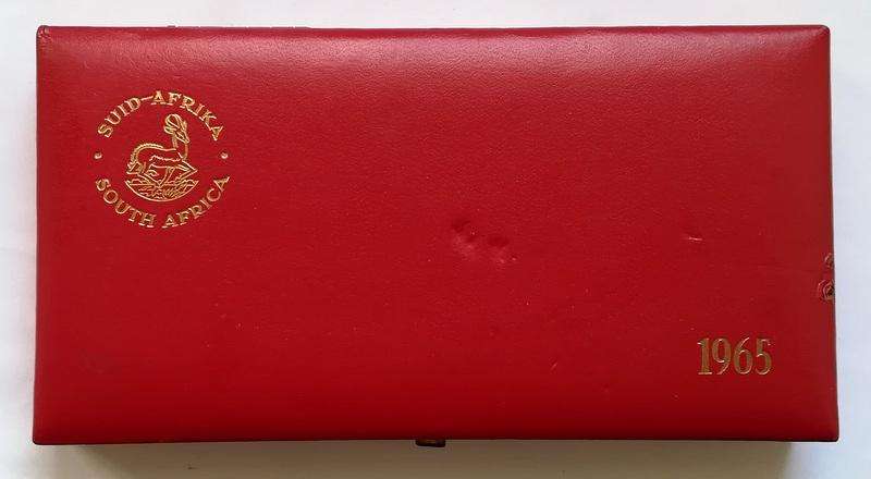 REPUBLIC 1965 PROOF SET S A M **NO GOLD**