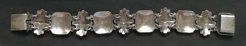 CANDIDA STERLING SILVER BRACELET 20X160MM 26 GRAMS