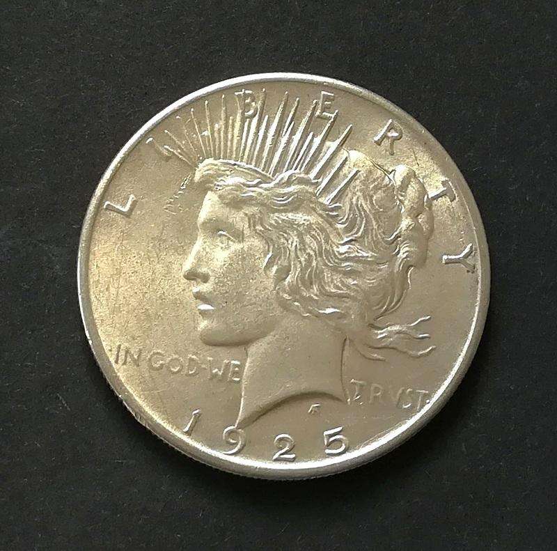 UNITED STATES 1925 SILVER PEACE DOLLAR **EXCELLENT**