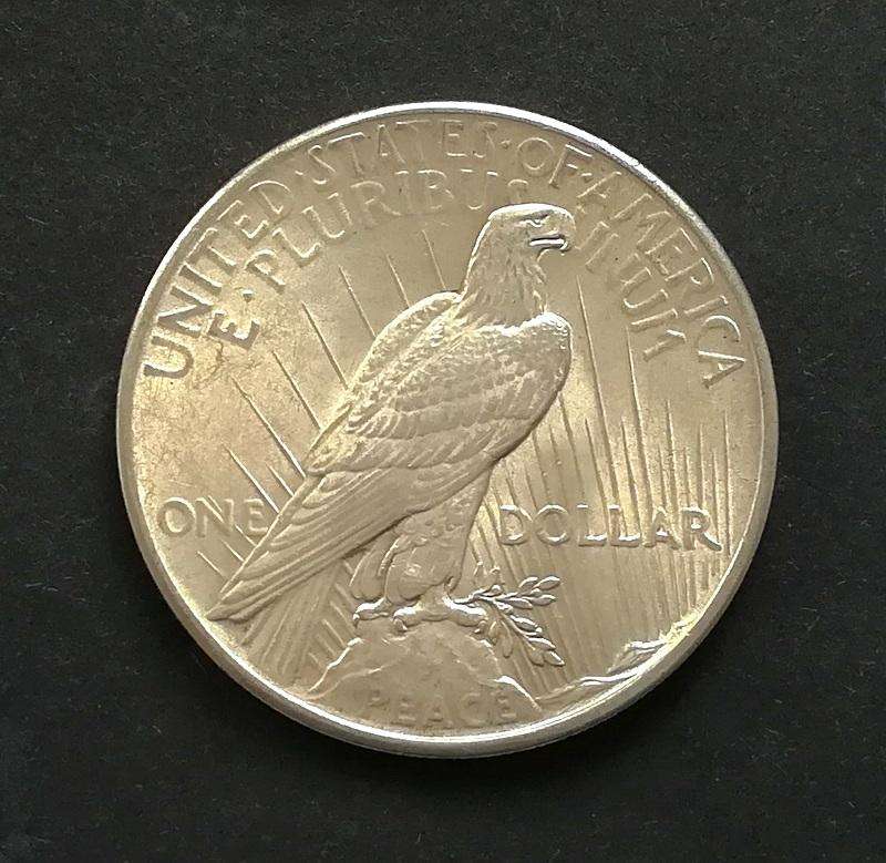 UNITED STATES 1925 SILVER PEACE DOLLAR **EXCELLENT**