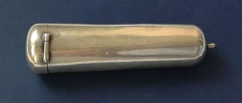 STERLING SILVER BIRMINGHAM 1900 HEROOT HOLDER 65MM 16 GRAMS