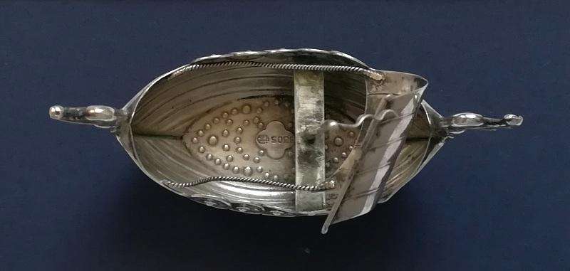 NORWAY 830S VIKING SHIP 30X70X85MM 19.9 GRAMS