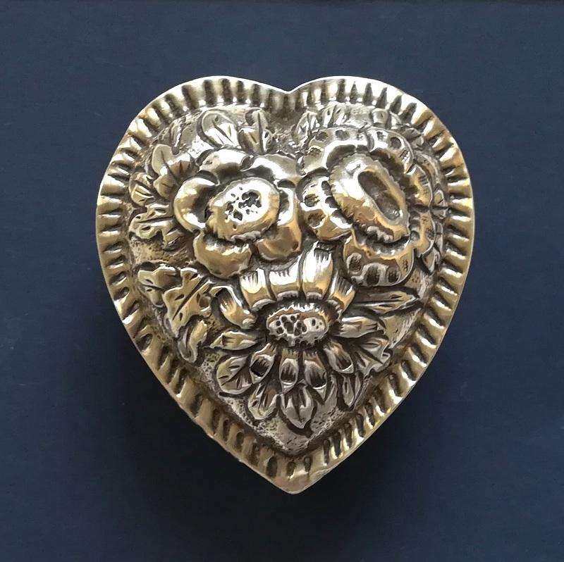STERLING SILVER LONDON 1852 RING BOX 28X45X50MM 25.2 GRAMS