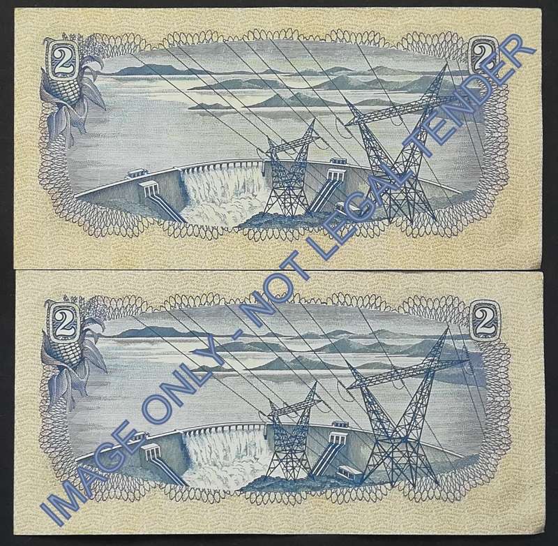 T W DE JONGH 2 RAND 2ND ISSUE *2 NOTES SEQUENCE*