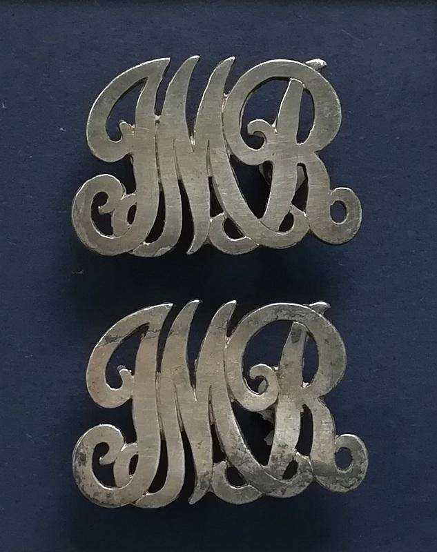 RAILWAYS STERLING SILVER *INSIGNIA* PAIR