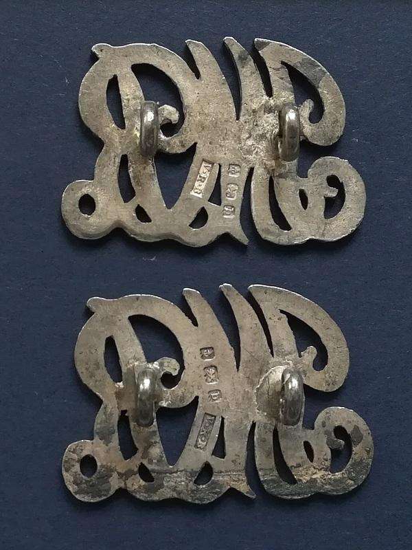 RAILWAYS STERLING SILVER *INSIGNIA* PAIR