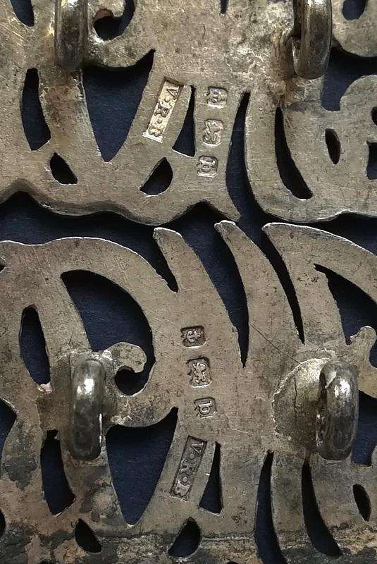 RAILWAYS STERLING SILVER *INSIGNIA* PAIR