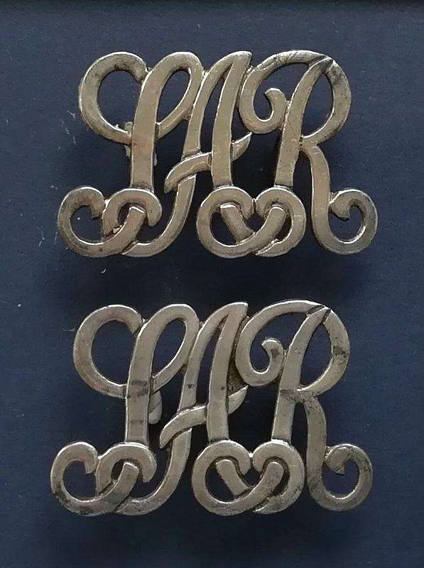 RAILWAYS STERLING SILVER *INSIGNIA* PAIR