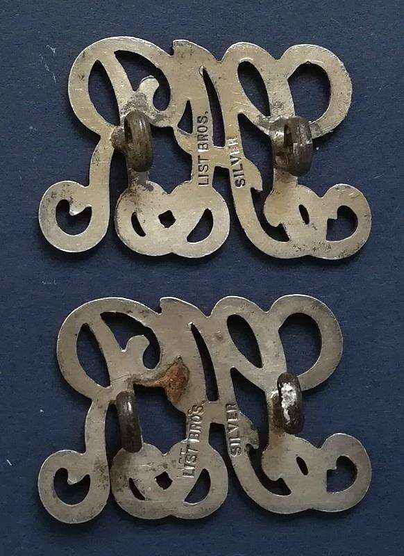 RAILWAYS STERLING SILVER *INSIGNIA* PAIR