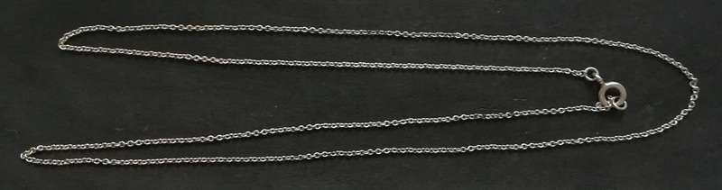 STERLING SILVER INE CHAIN 510MM
